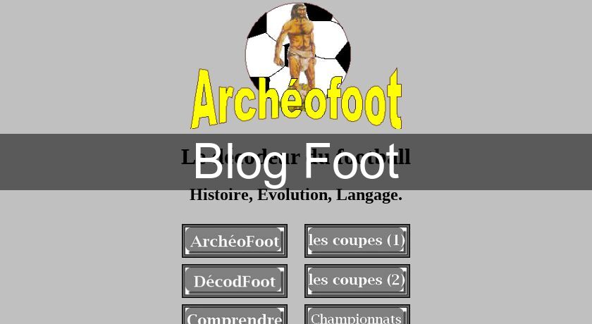 Blog Foot