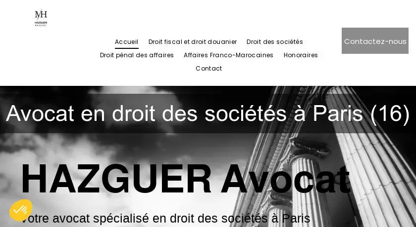 Avocat en droit des sociétés à Paris (16)