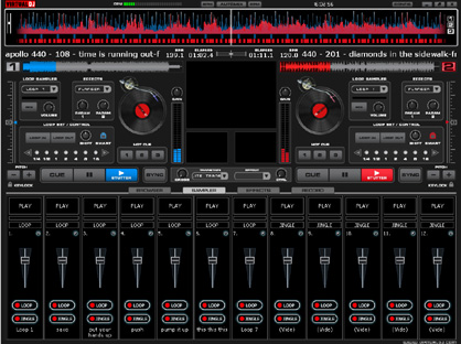 capture d'ecran Virtual DJ v 4.2