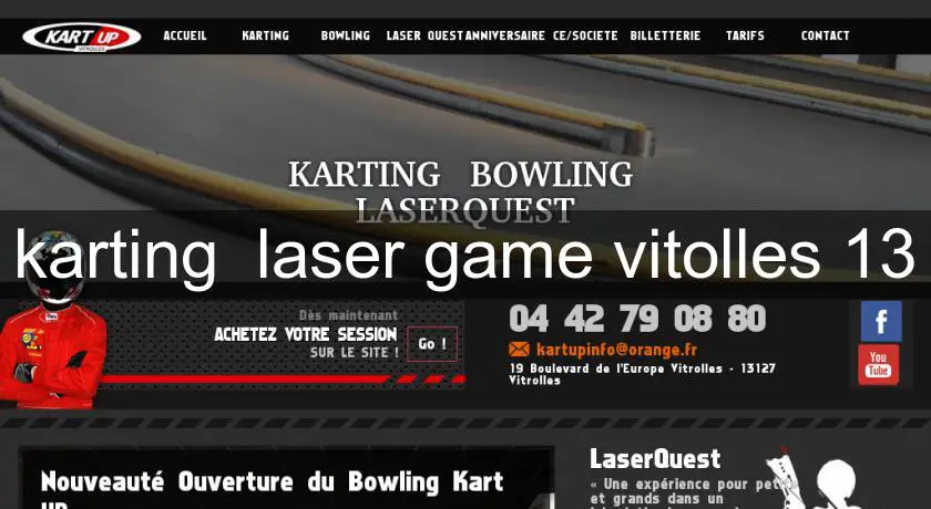  karting  laser game vitolles 13