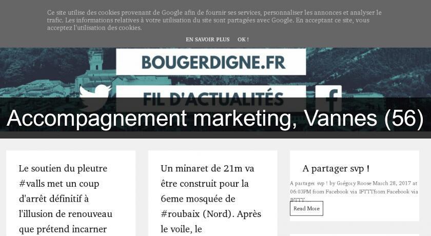 Accompagnement marketing, Vannes (56)