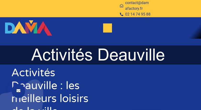Activités Deauville 