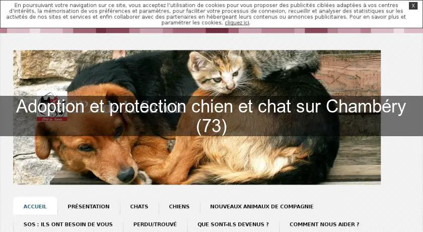 Adoption et protection chien et chat sur Chambéry (73)