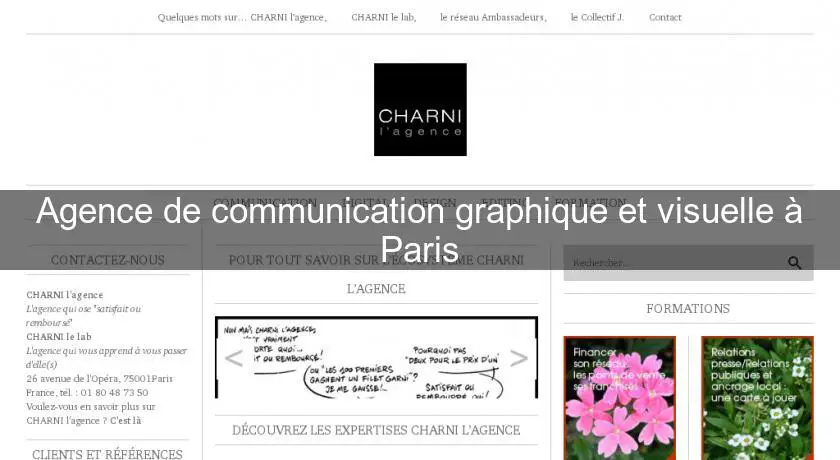 Agence de communication graphique et visuelle à Paris