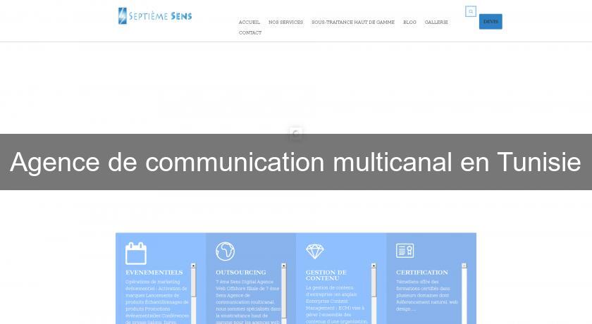 Agence de communication multicanal en Tunisie