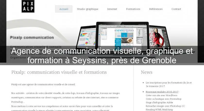Agence de communication visuelle, graphique et formation à Seyssins, près de Grenoble