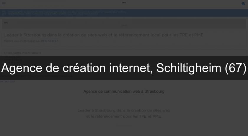 Agence de création internet, Schiltigheim (67)