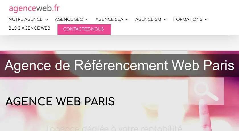 Agence de Référencement Web Paris