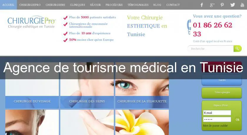 Agence de tourisme médical en Tunisie