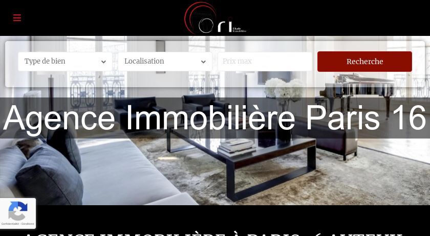 Agence Immobilière Paris 16