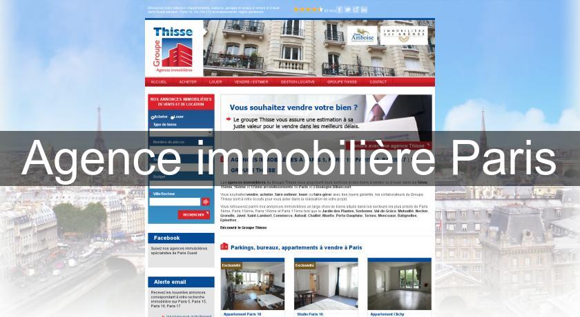 Agence immobilière Paris