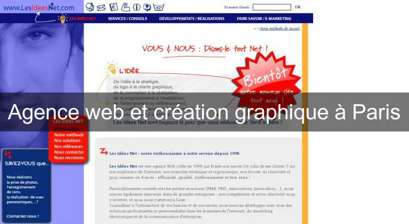 Agence web et création graphique à Paris