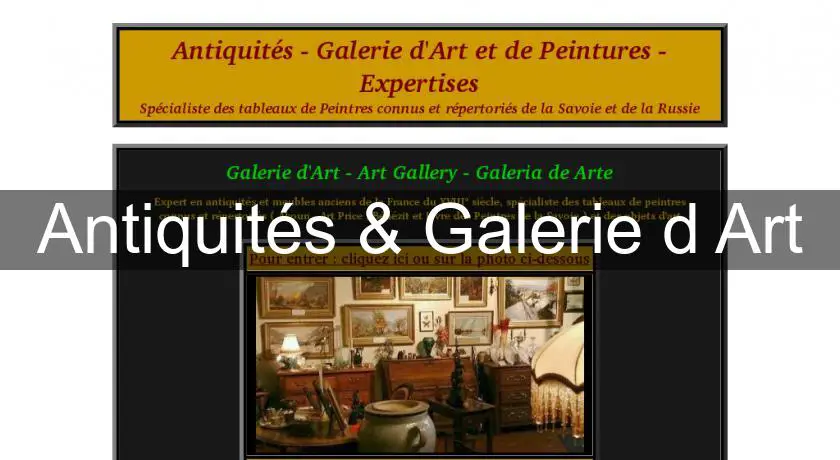 Antiquités & Galerie d'Art