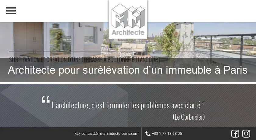 Architecte à Paris