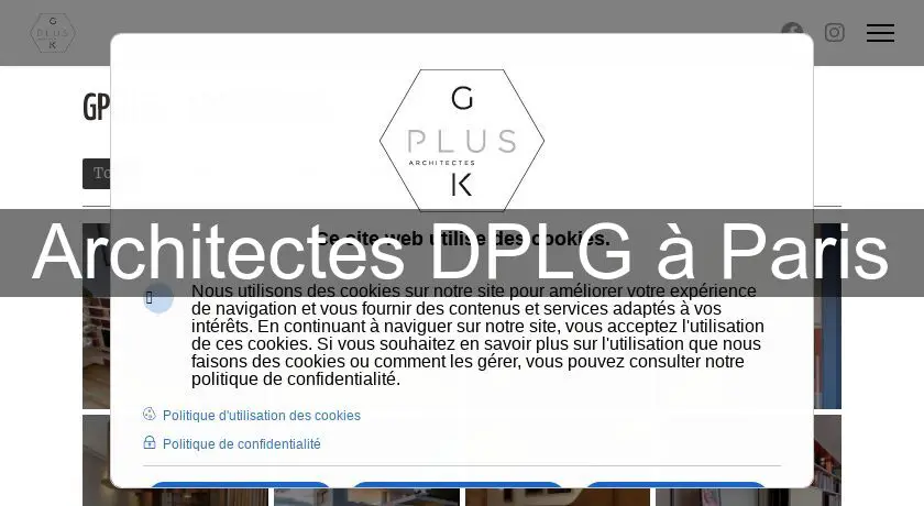 Architectes DPLG à Paris
