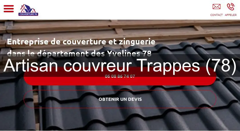 Artisan couvreur Trappes (78)