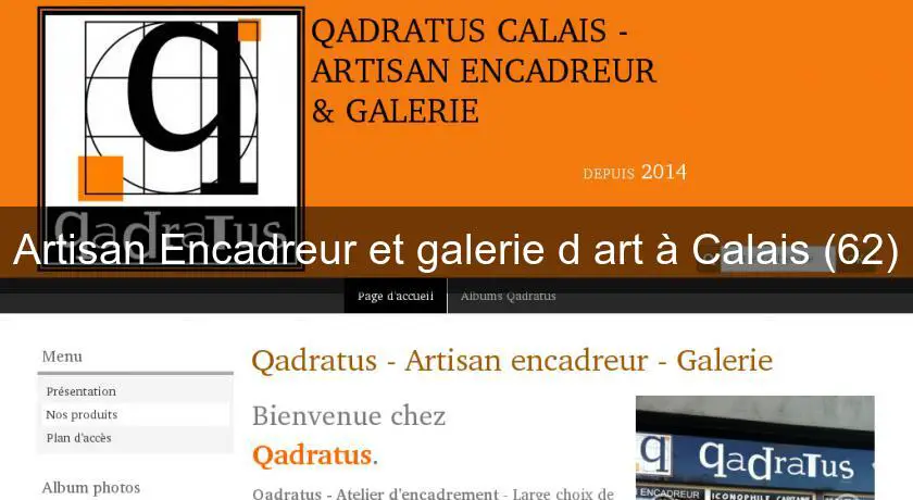 Artisan Encadreur et galerie d'art à Calais (62)