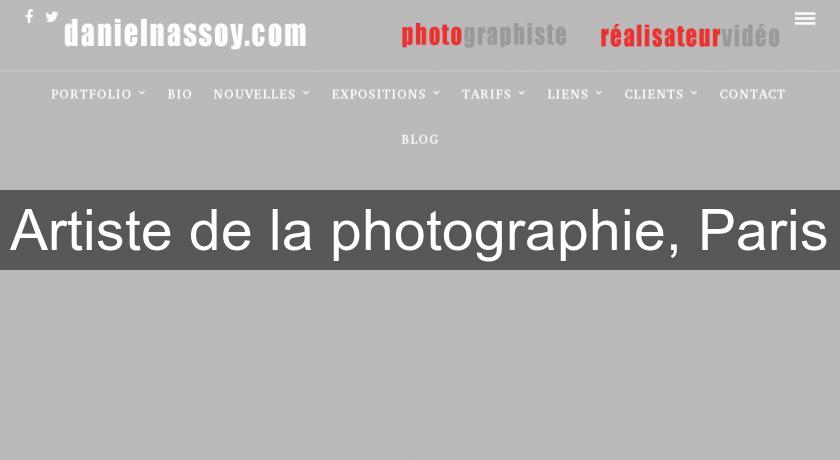 Artiste de la photographie, Paris