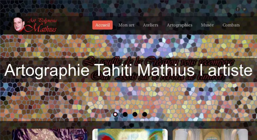 Artographie Tahiti Mathius l'artiste