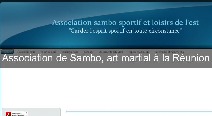 Association de Sambo, art martial à la Réunion