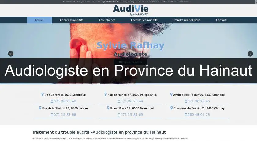 Audiologiste en Province du Hainaut