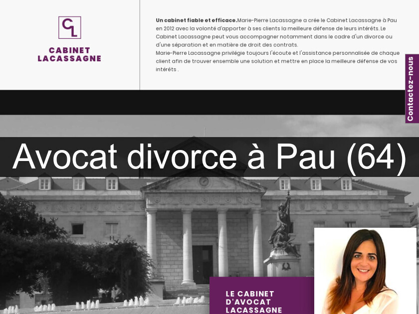 Avocat divorce à Pau (64)