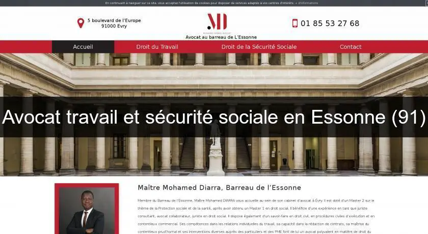 Avocat travail et sécurité sociale en Essonne (91)