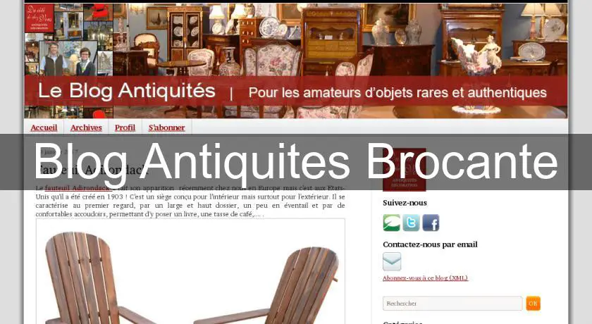 Blog Antiquites Brocante