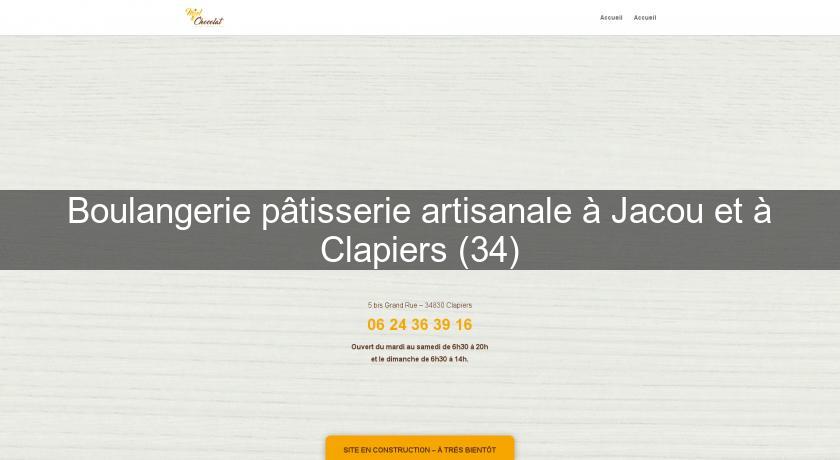 Boulangerie pâtisserie artisanale à Jacou et à Clapiers (34)