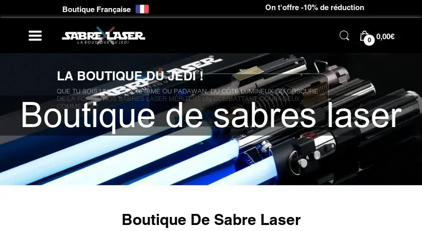 Boutique de sabres laser