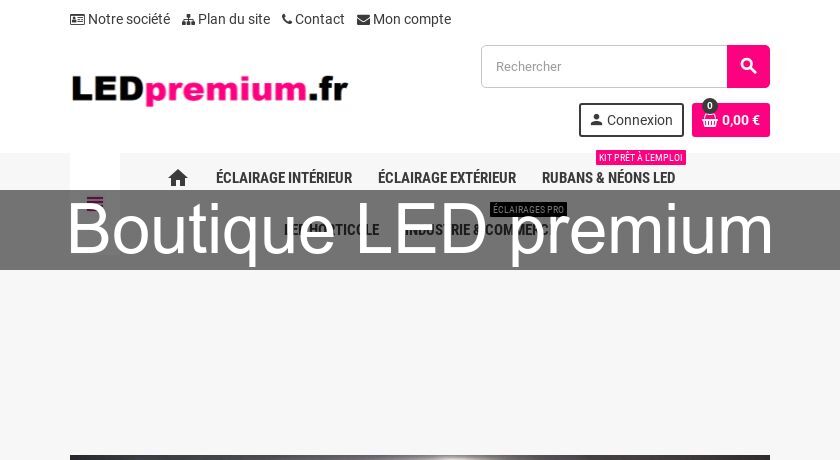 Boutique LED premium