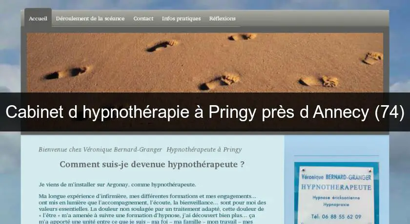Cabinet d'hypnothérapie à Pringy près d'Annecy (74)