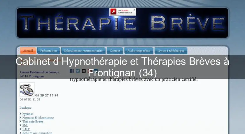 Cabinet d'Hypnothérapie et Thérapies Brèves à Frontignan (34)