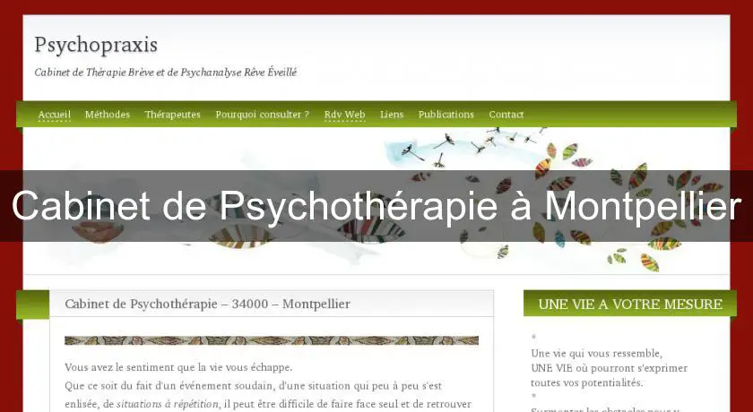 Cabinet de Psychothérapie à Montpellier