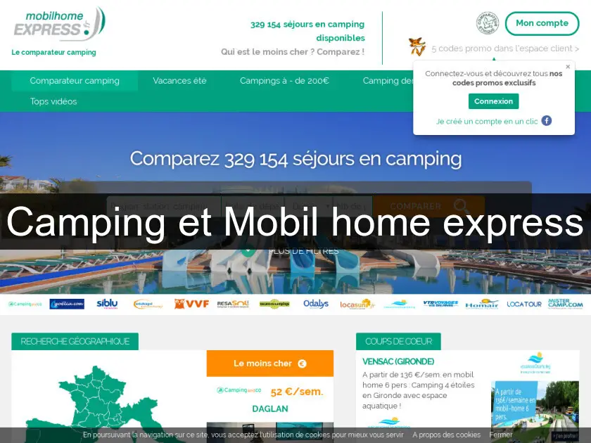 Camping et Mobil home express