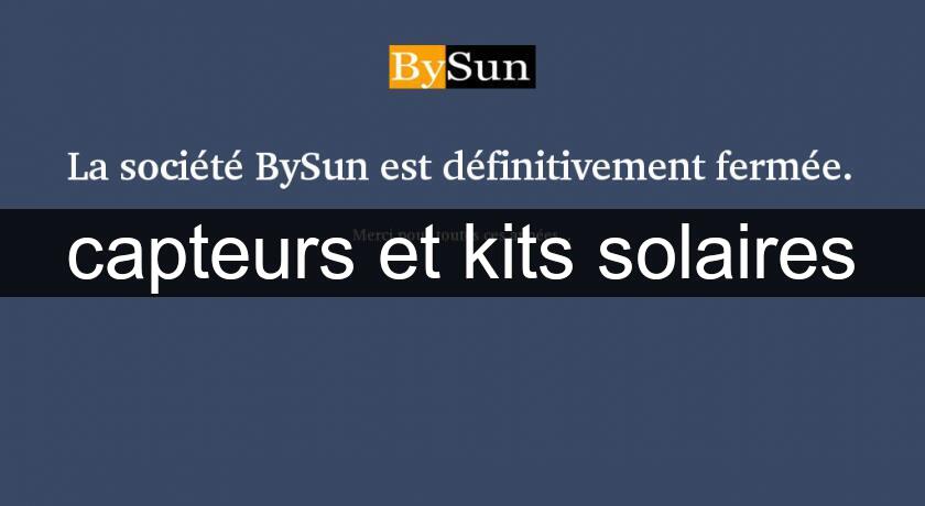 capteurs et kits solaires