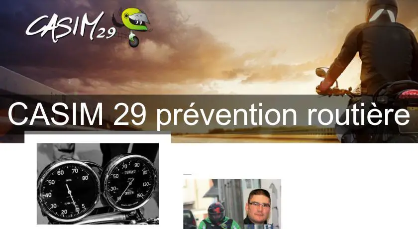 CASIM 29 prévention routière