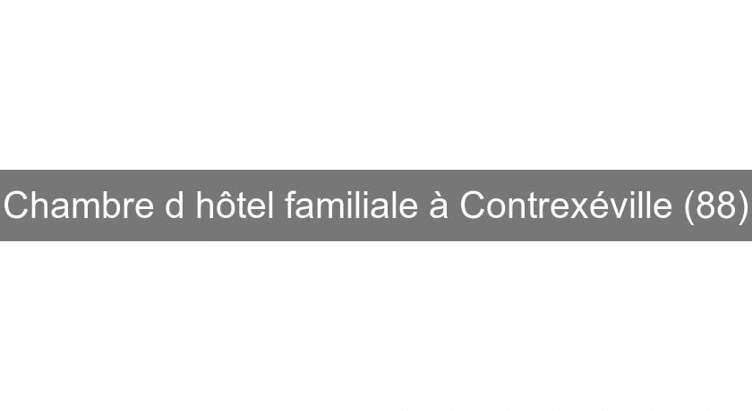 Chambre d'hôtel familiale à Contrexéville (88)