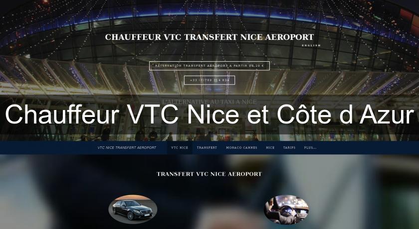 Chauffeur VTC Nice et Côte d'Azur