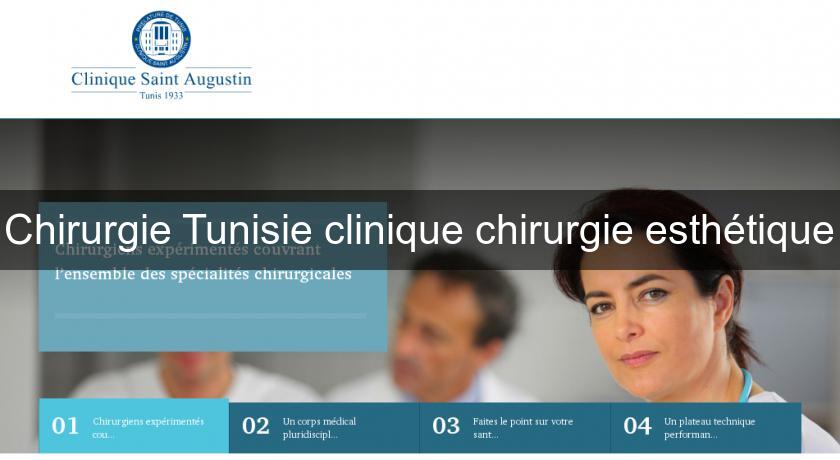 Chirurgie Tunisie clinique chirurgie esthétique