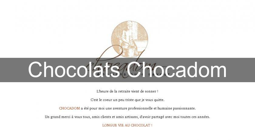 Chocolats Chocadom