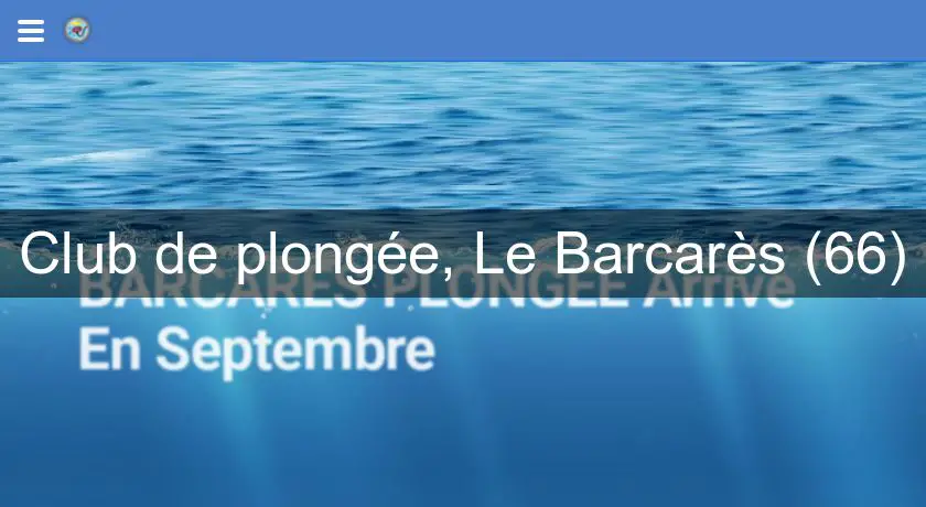 Club de plongée, Le Barcarès (66)