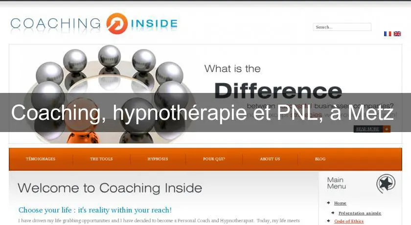 Coaching, hypnothérapie et PNL, à Metz 