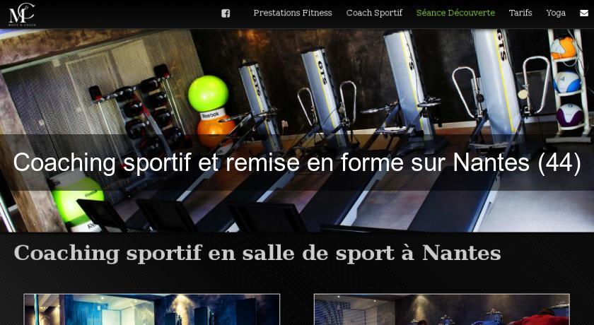 Coaching sportif et remise en forme sur Nantes (44)