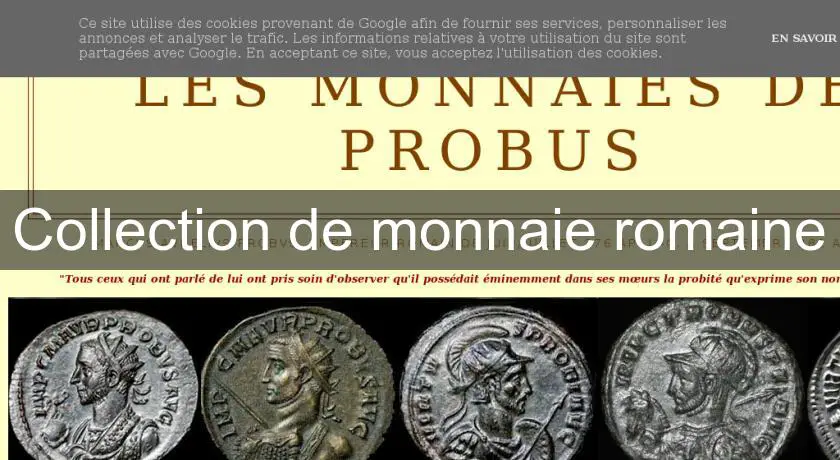 Collection de monnaie romaine