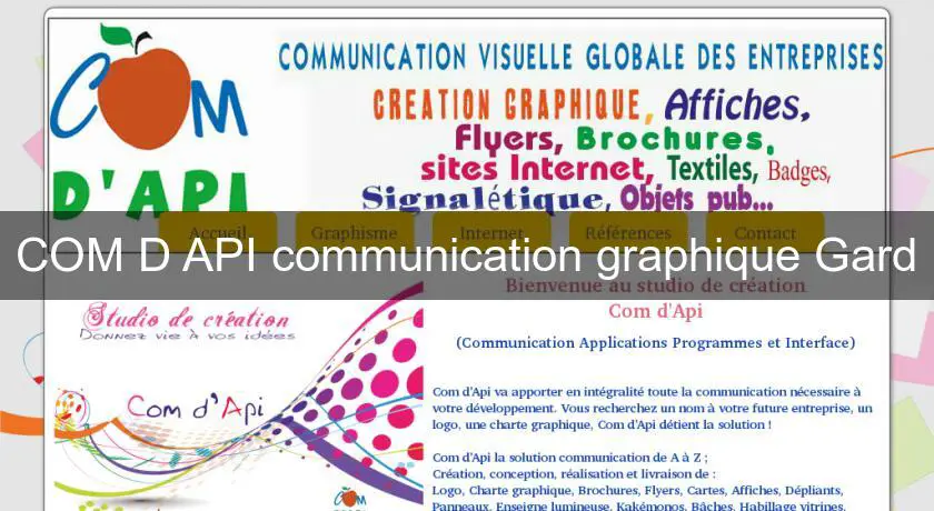 COM D'API communication graphique Gard