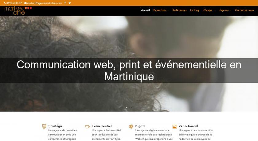 Communication web, print et événementielle en Martinique