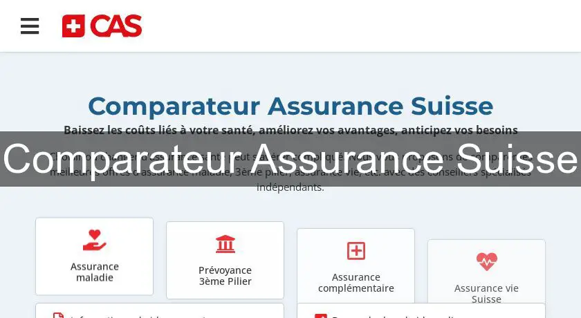 Comparateur Assurance Suisse