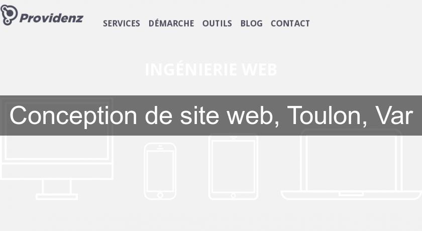 Conception de site web, Toulon, Var