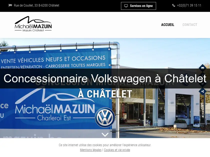 Concessionnaire Volkswagen à Châtelet